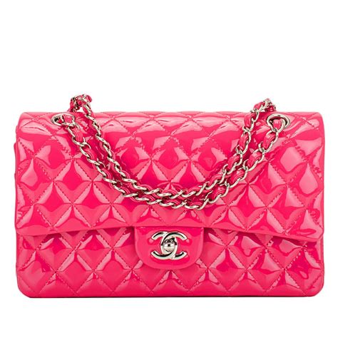 chanel classic flap bag in pink|Chanel pink double flap bag.